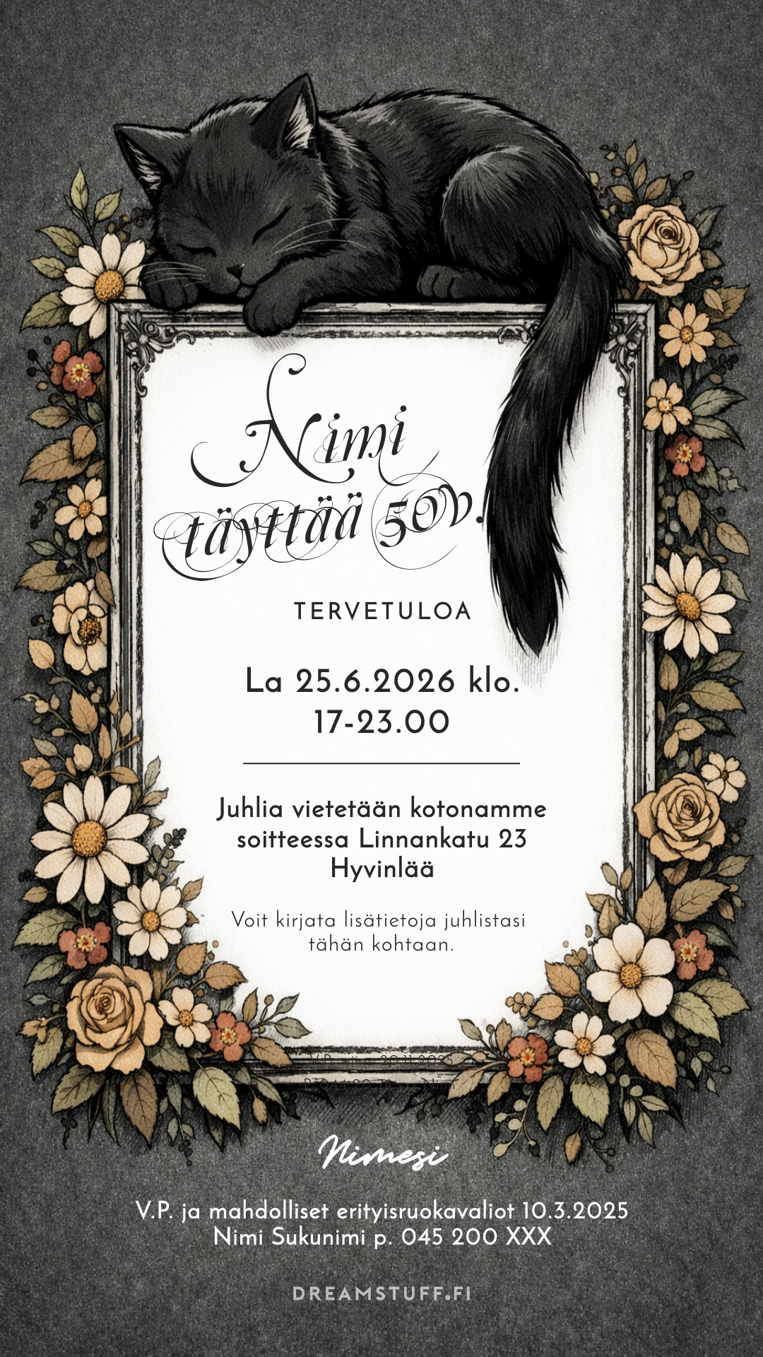 Digitaalinen kutsu - Musta kissa