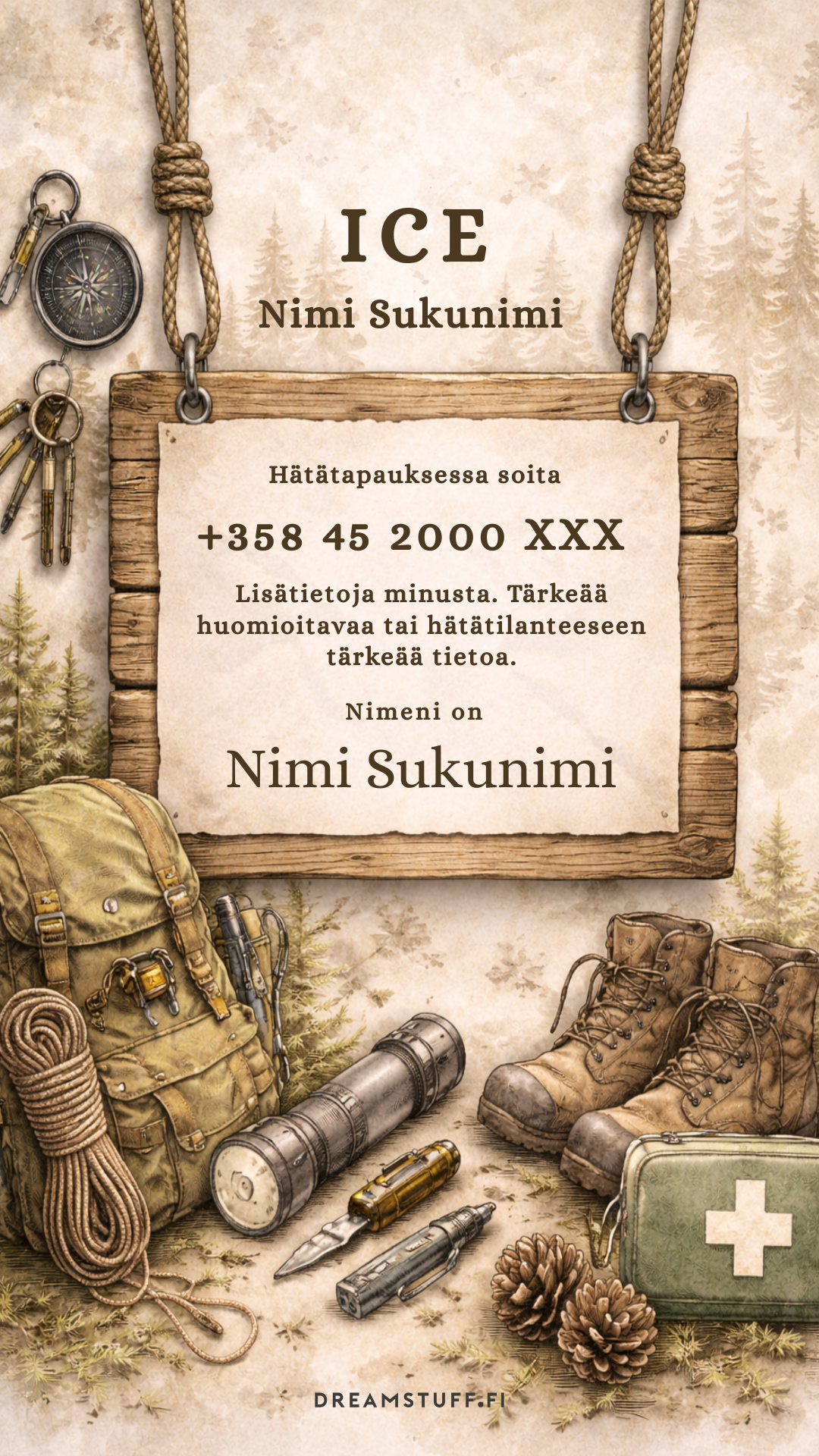 ICE näytönsäästäjä - Eräkäviä