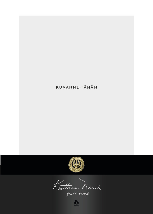 Painovalmis pdf-kutsu – itse tulostettava digitaalinen kutsu juhlaan