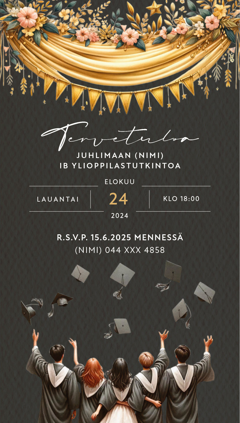 Digital invitations - Graduation