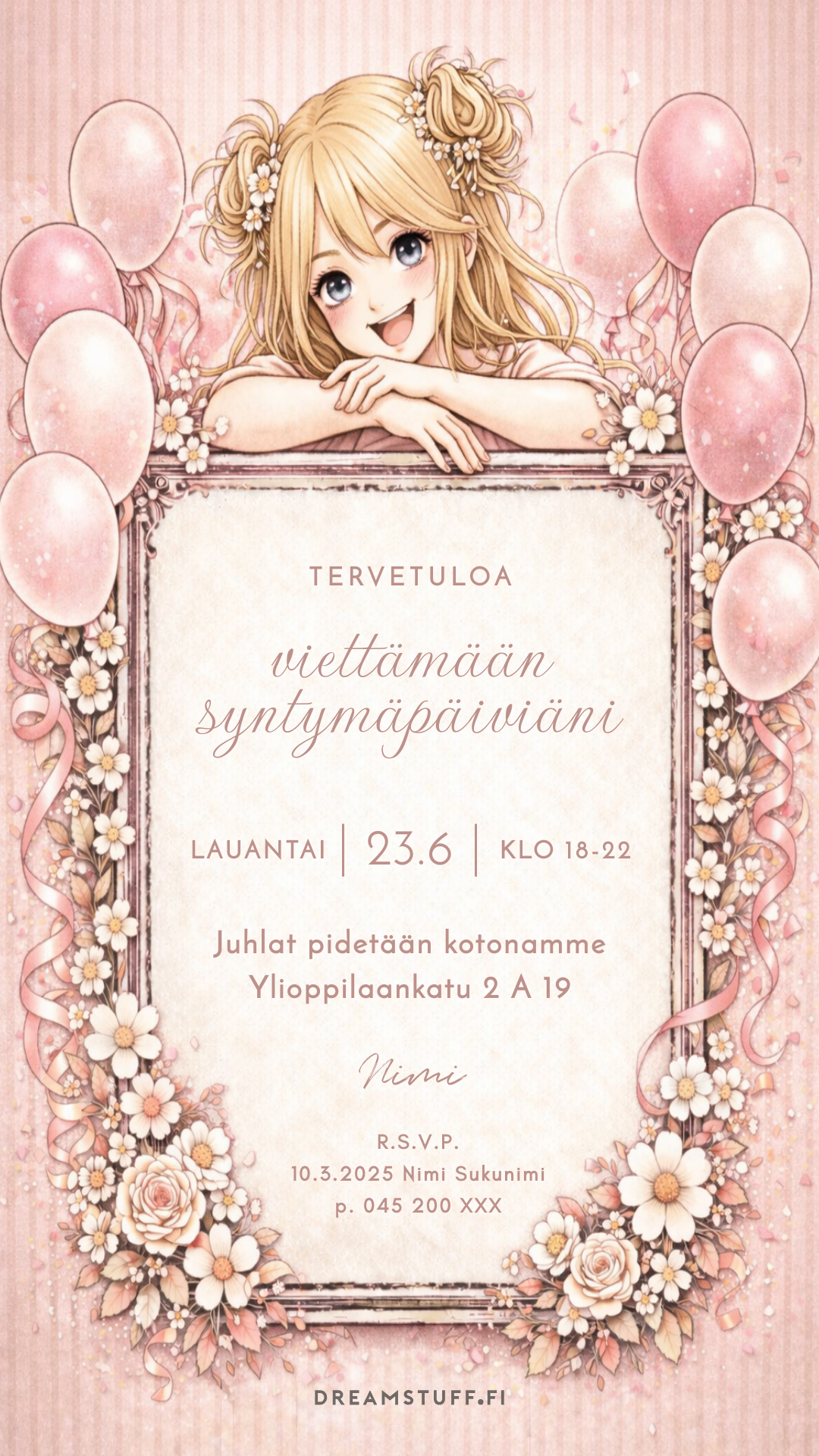 Digitala inbjudningar - För barns födelsedagar