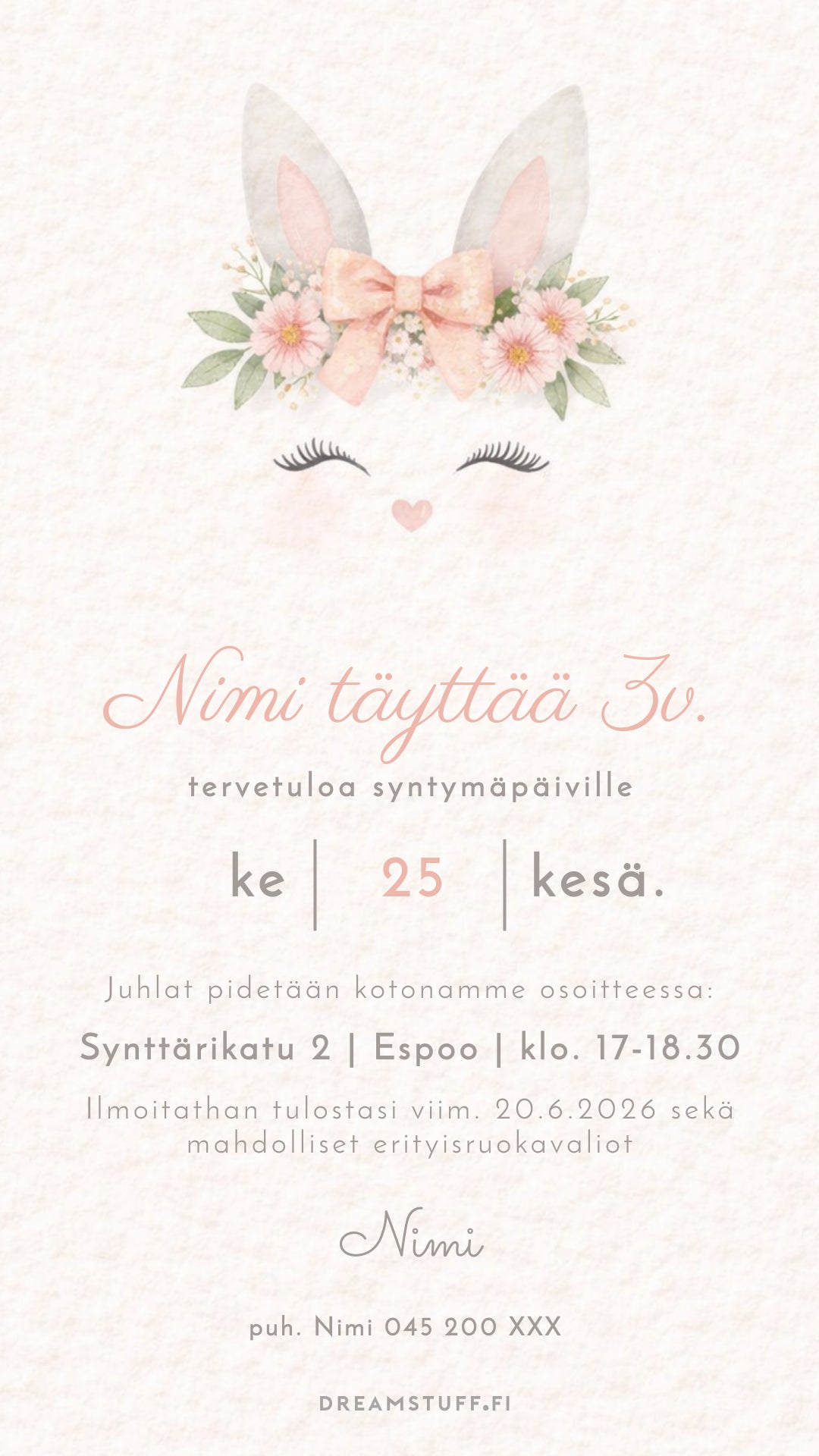 Digitala inbjudningar - För barns födelsedagar