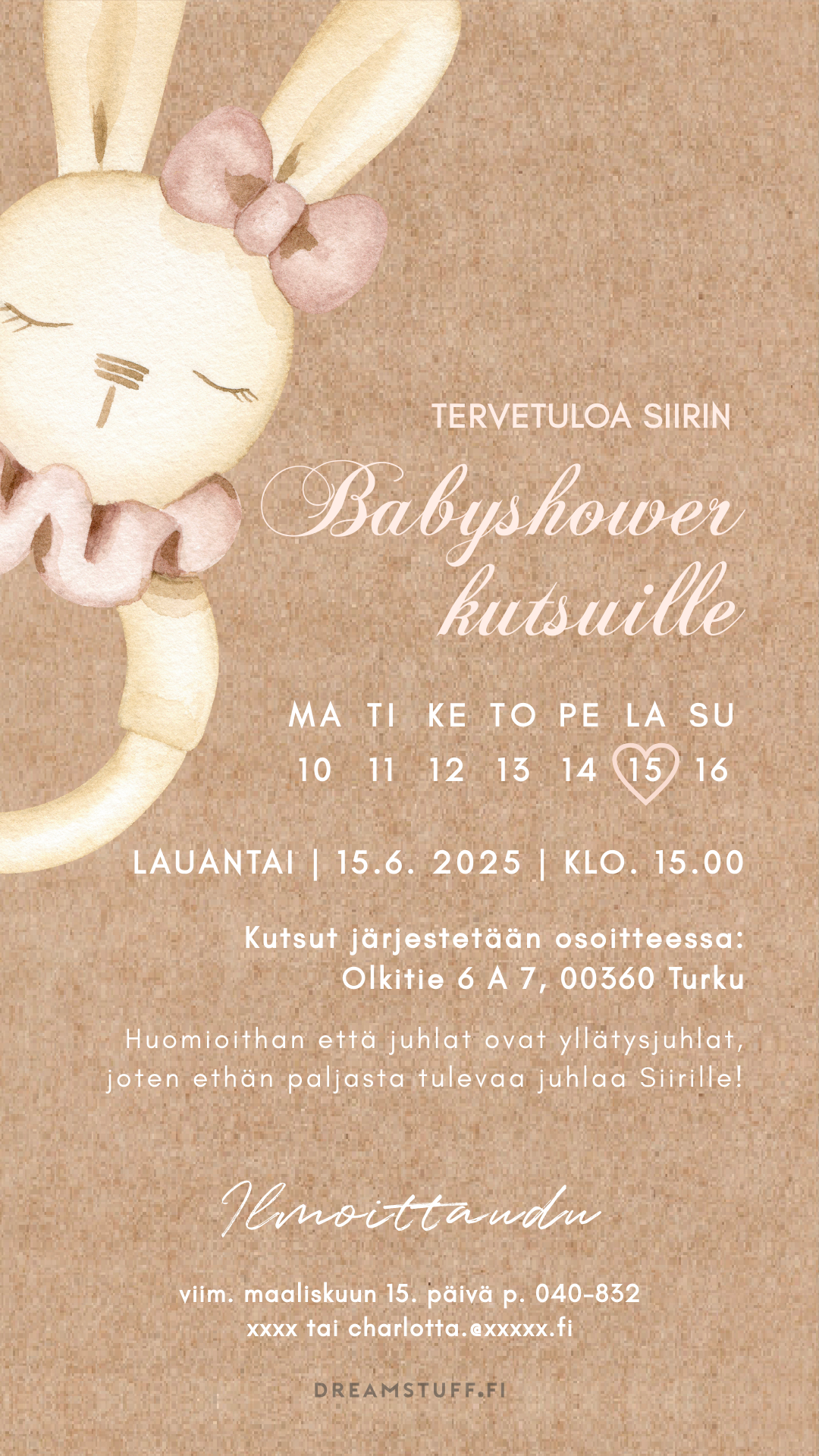 Digital Invitations - Baby Shower