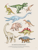 Lataa kuva Galleria-katseluun, Dinosaurus - juliste
