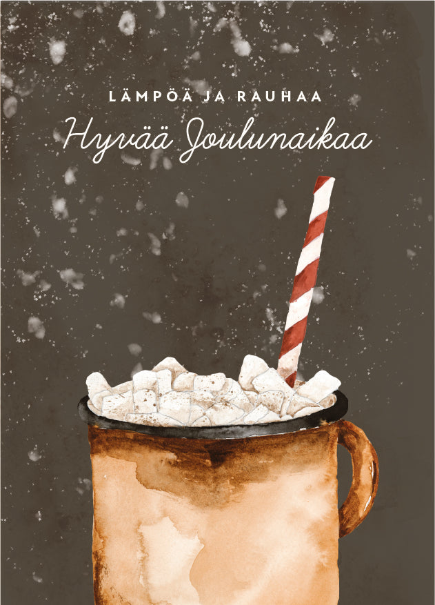 Joulukortti - Kaakao