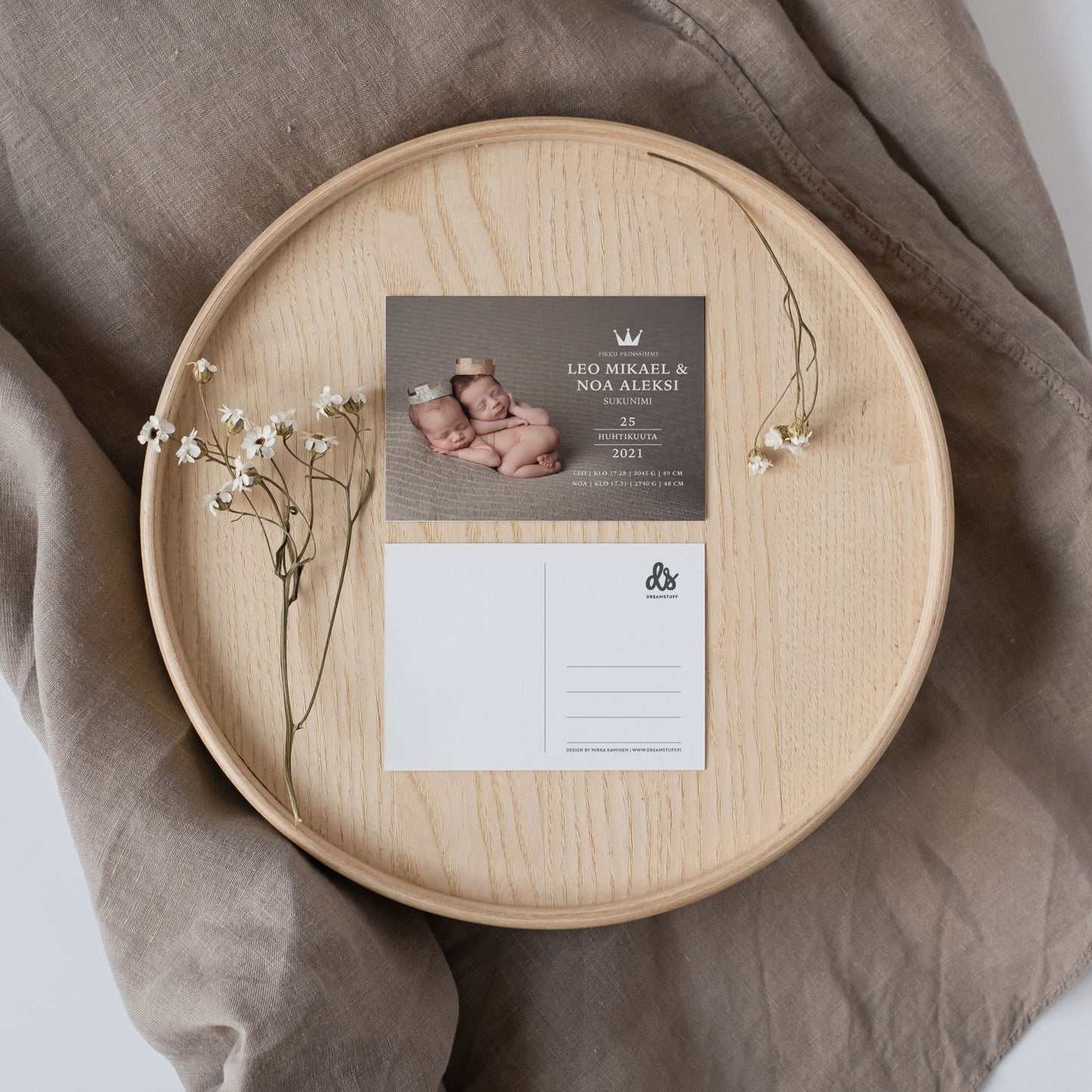 syntymätieto kortti vauvan kortti kastejuhlaan tulosta vauvakuvat newborn kuvaus valokuvista printit sisustuskortti vastasyntynyt lastenhuoneen juliste lastenhuoneen sisustusideat
