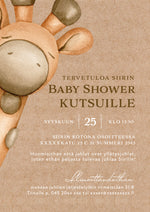 Lataa kuva Galleria-katseluun, Digitaaliset kutsut - Baby Shower
