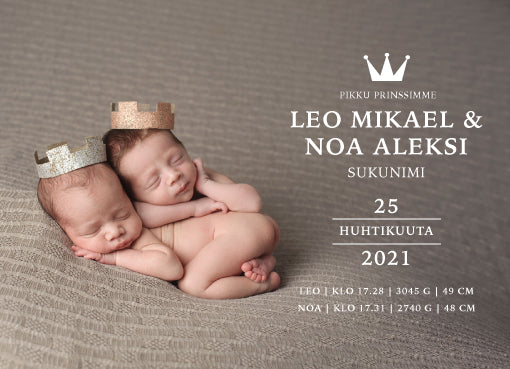 syntymätieto kortti vauvan kortti kastejuhlaan tulosta vauvakuvat newborn kuvaus valokuvista printit sisustuskortti vastasyntynyt lastenhuoneen juliste lastenhuoneen sisustusideat
