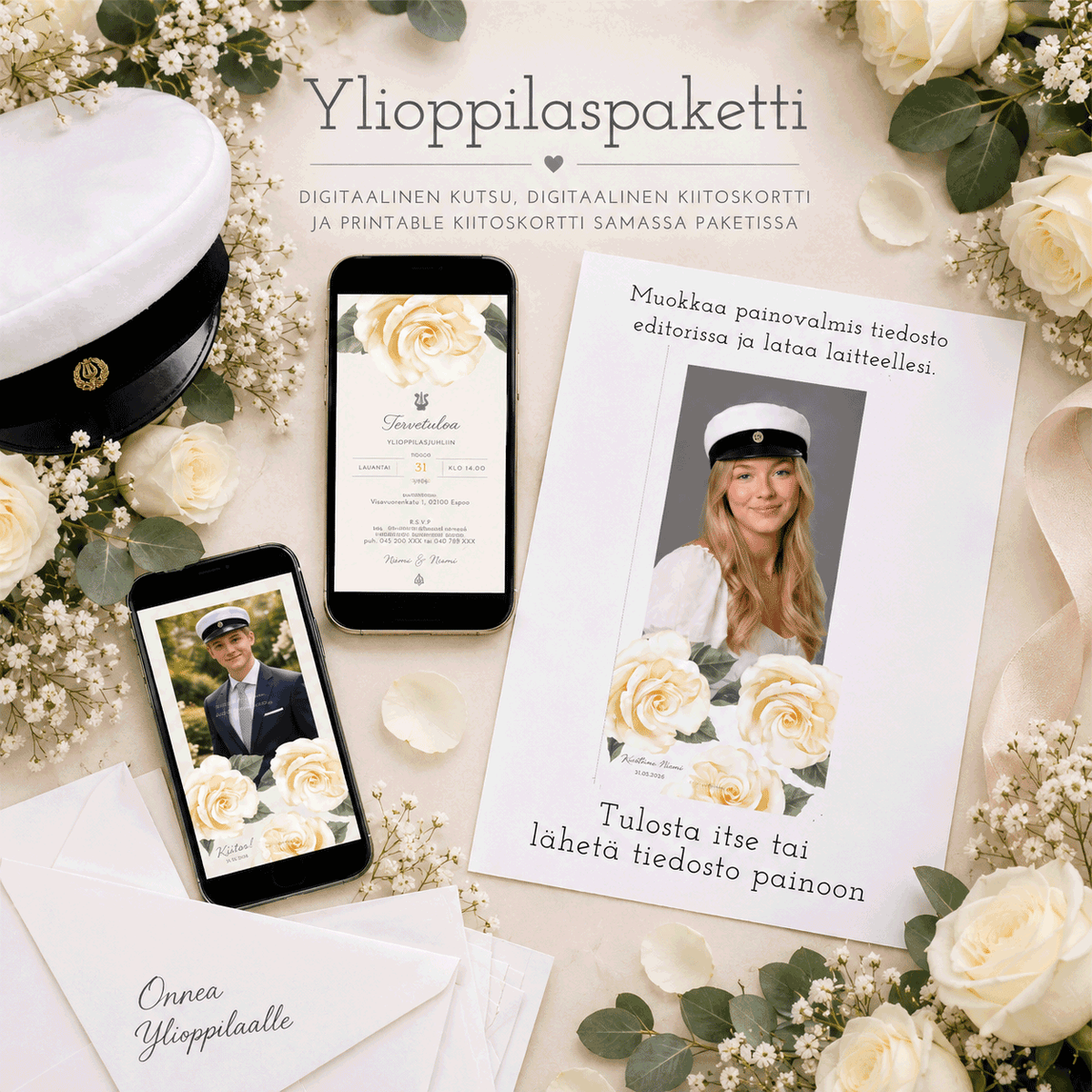 Ylioppilaskutsu paketit