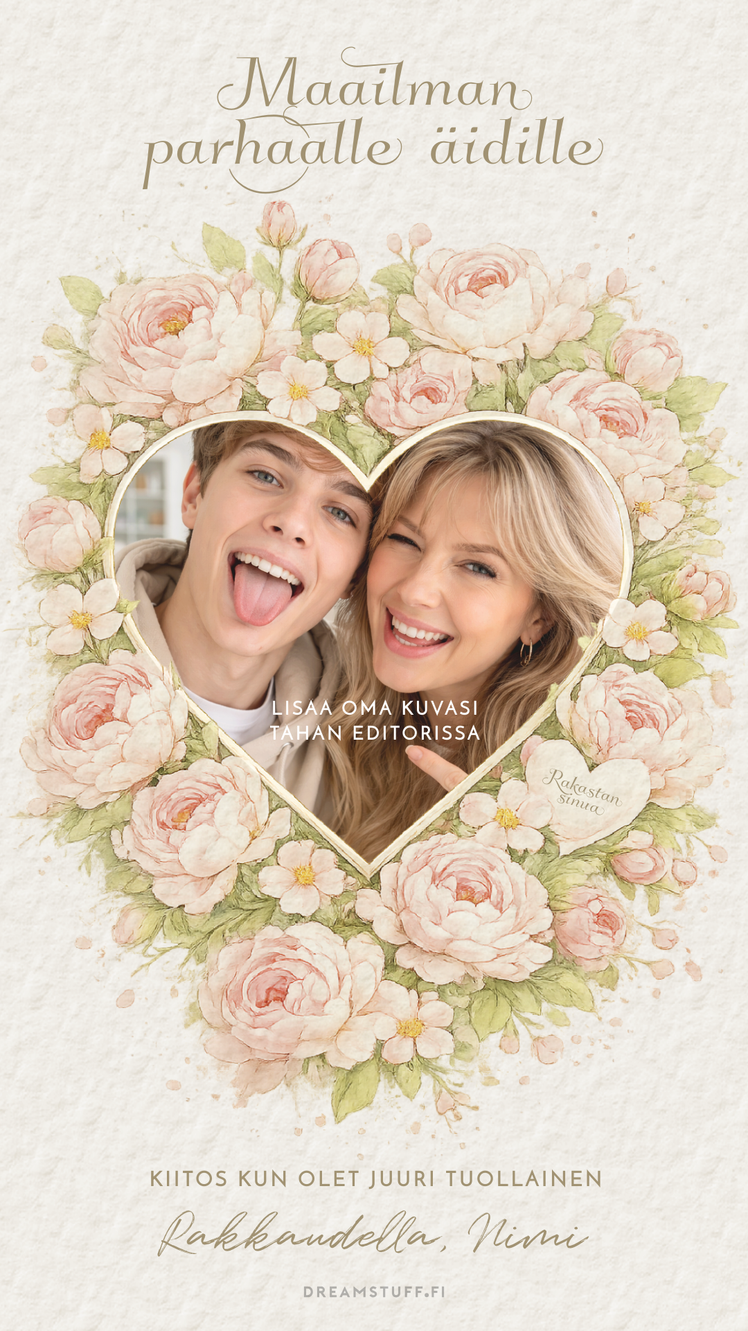 Digitaalinen toivotus - Olet tärkeä