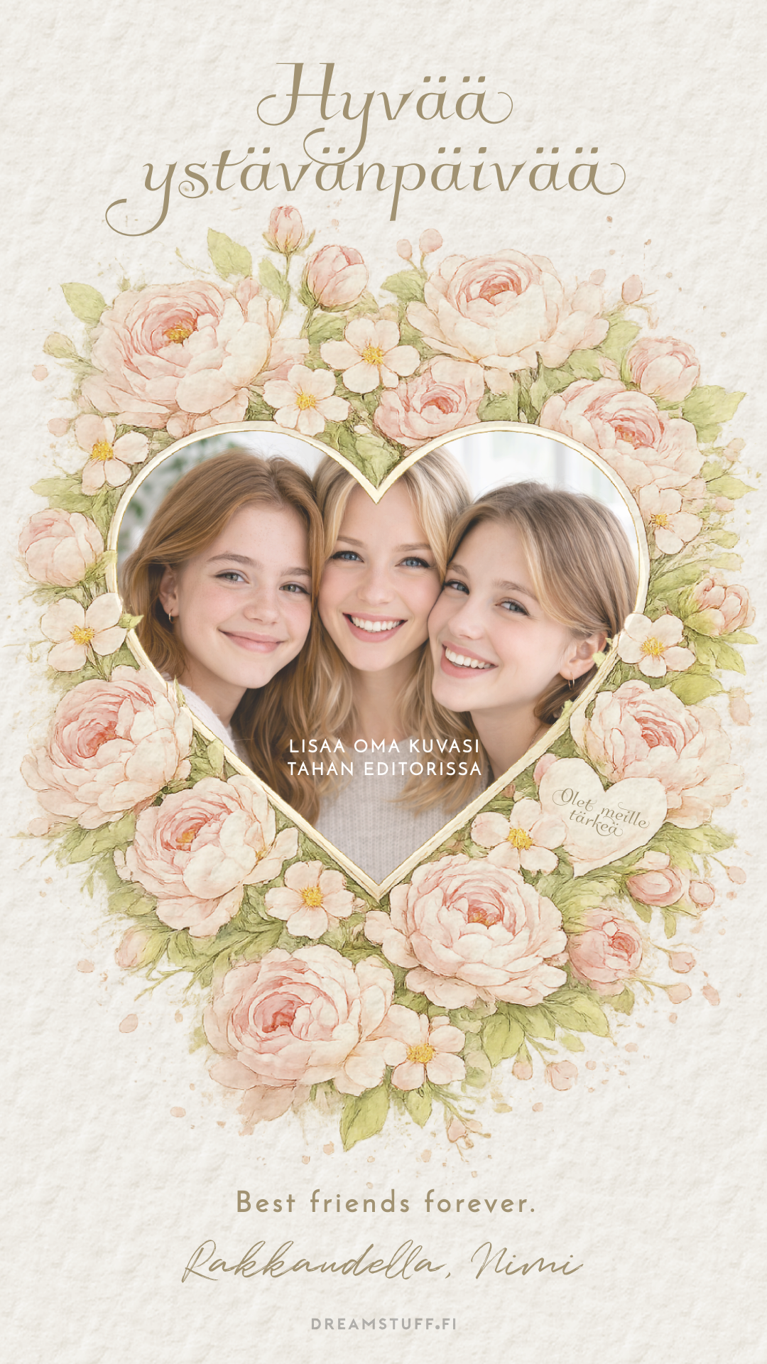 Digitaalinen toivotus - Olet tärkeä