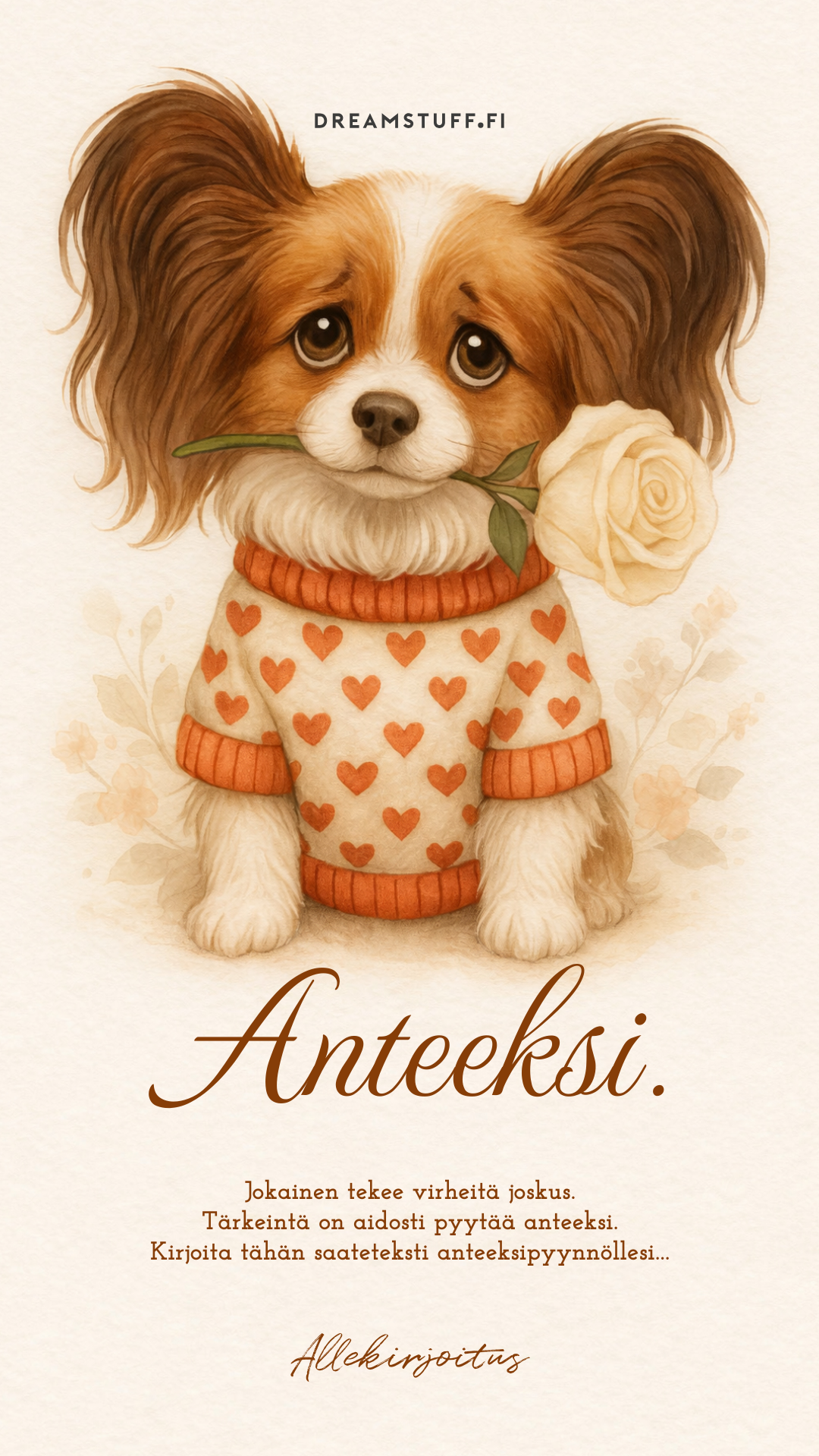 Digital examensinbjudan - Tårta