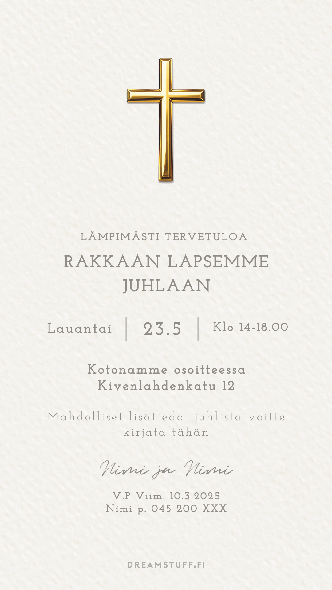 rippikutsu malli jota muokataan helposti verkossa