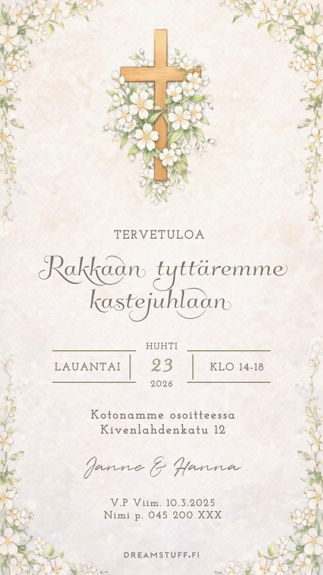 valmis rippikutsu netistä nopeasti tehtävä kutsu