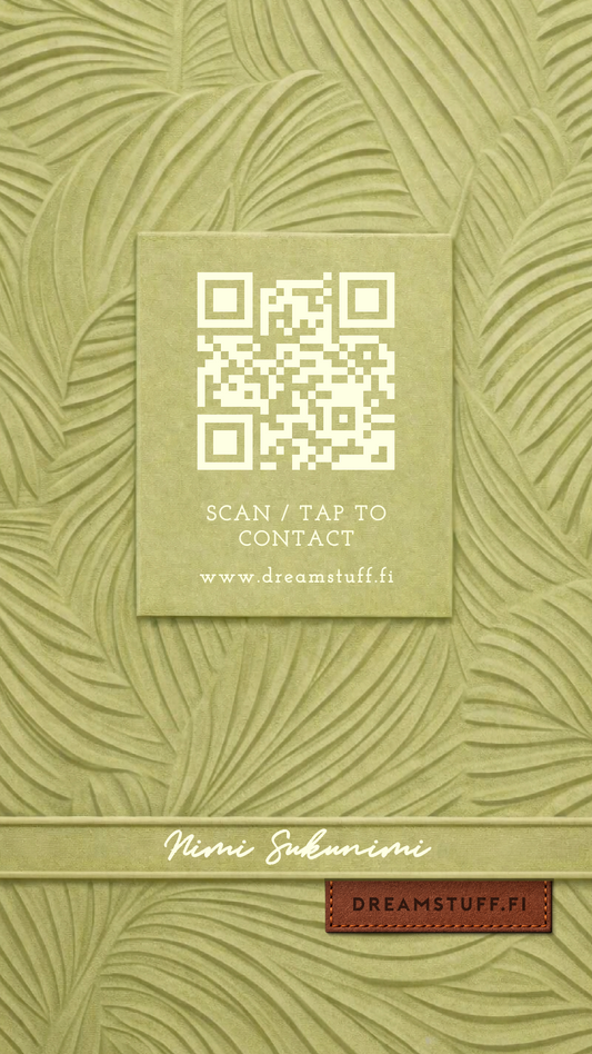 Digitaalinen käyntikortti - DreamCard Botanical