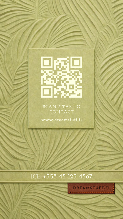 Digitaalinen käyntikortti - DreamCard Botanical