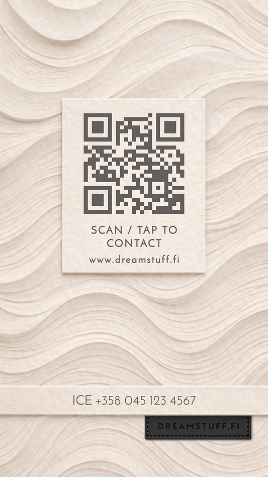 Digitaalinen käyntikortti - DreamCard Ocean wave