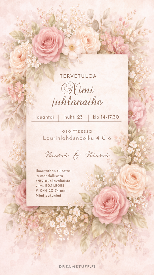 Digitaalinen kutsu - Ruusut