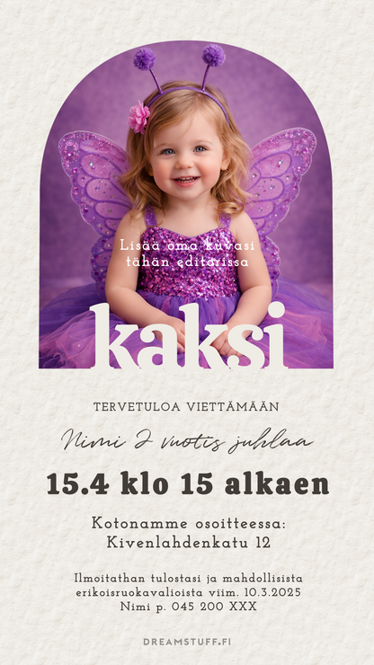 Digital invitations - Baptism / name day