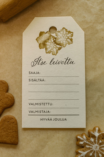 Pakettikortti 10 kpl setti - Itse tehty VARASTON TYHJENNYS