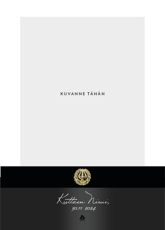 Painovalmis pdf-kutsu – itse tulostettava digitaalinen kutsu juhlaan