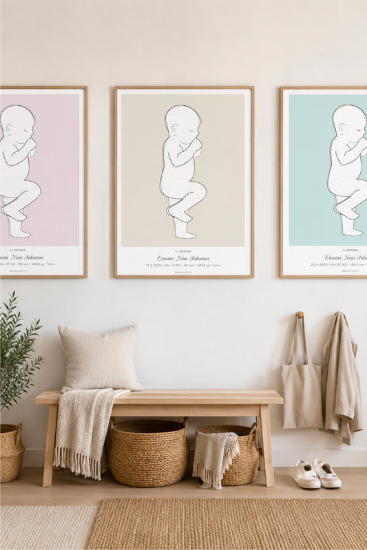 Birth poster 1:1