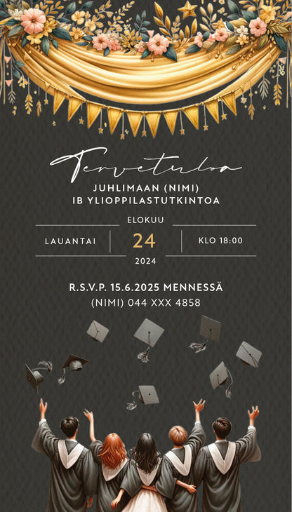 Digital invitations - Graduation
