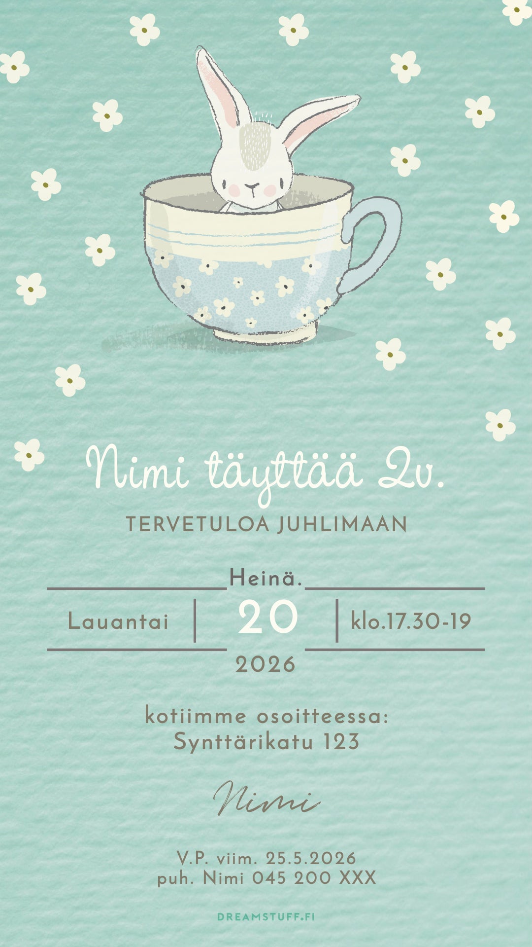 Digital invitations - For children's birthdays