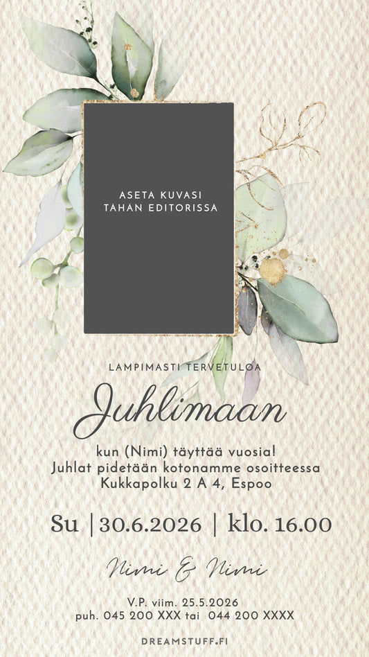 Digital invitations - For Confirmation