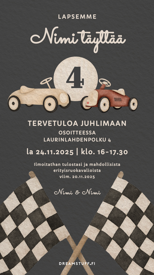 Digital invitations - For children's birthdays