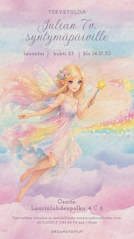 Digital invitations - For children's birthdays
