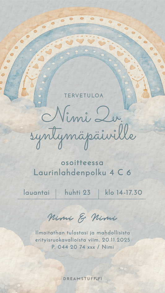 Digital invitations - For children's birthdays