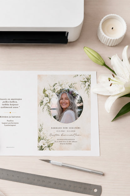 Digital invitations - Baptism / name day