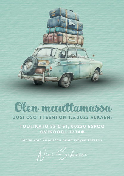 Digitaaliset ilmoitukset - Muuttoilmoitus