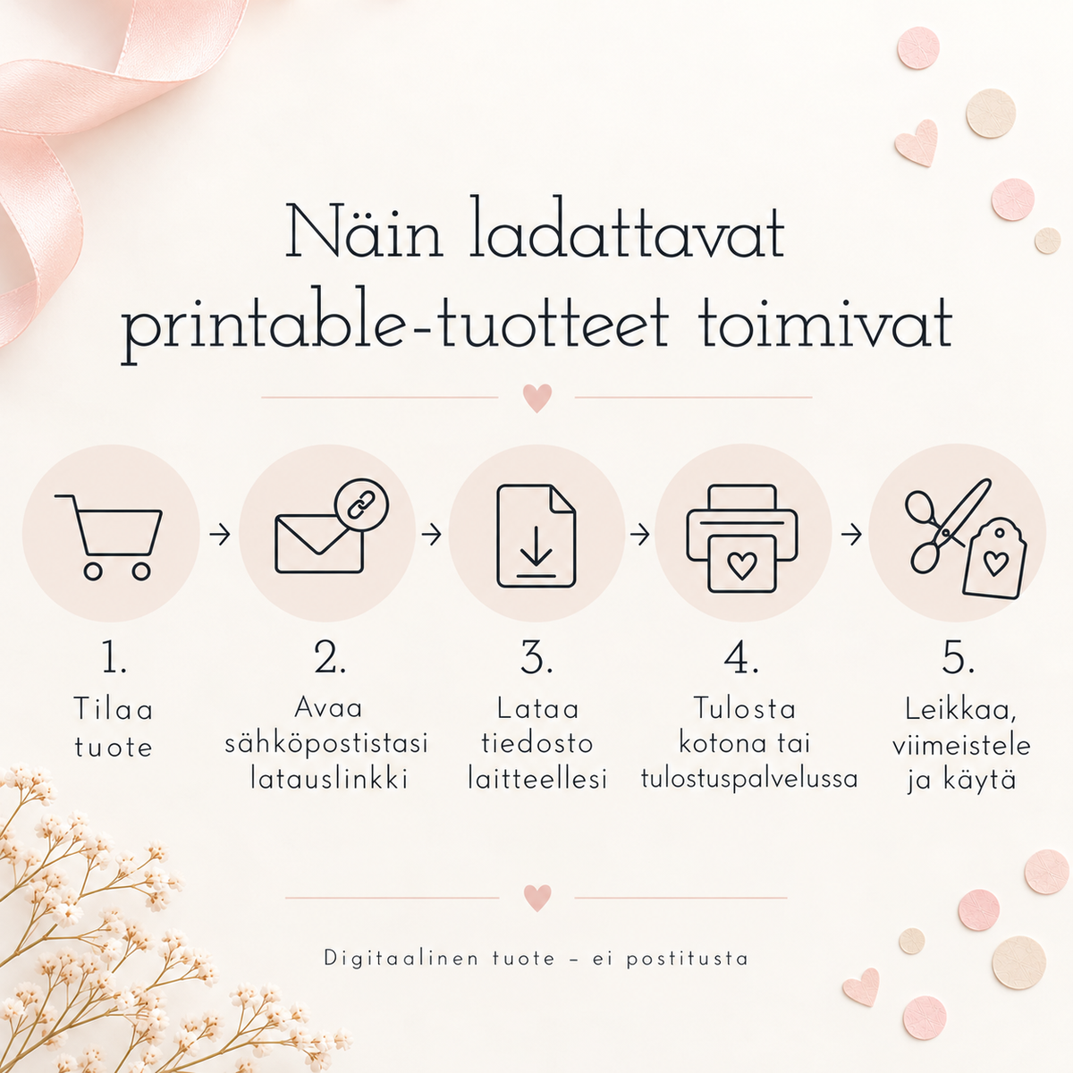 Tulostettavat pakettikortit – Karkkikeppi | Printable A4 (PDF)