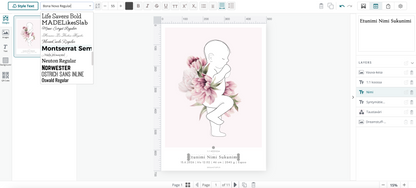 Kesä syntymäjuliste 50 x 70 cm 3 latausta – Tulosta itse / muokkaa värit ja fontit | PDF tiedosto