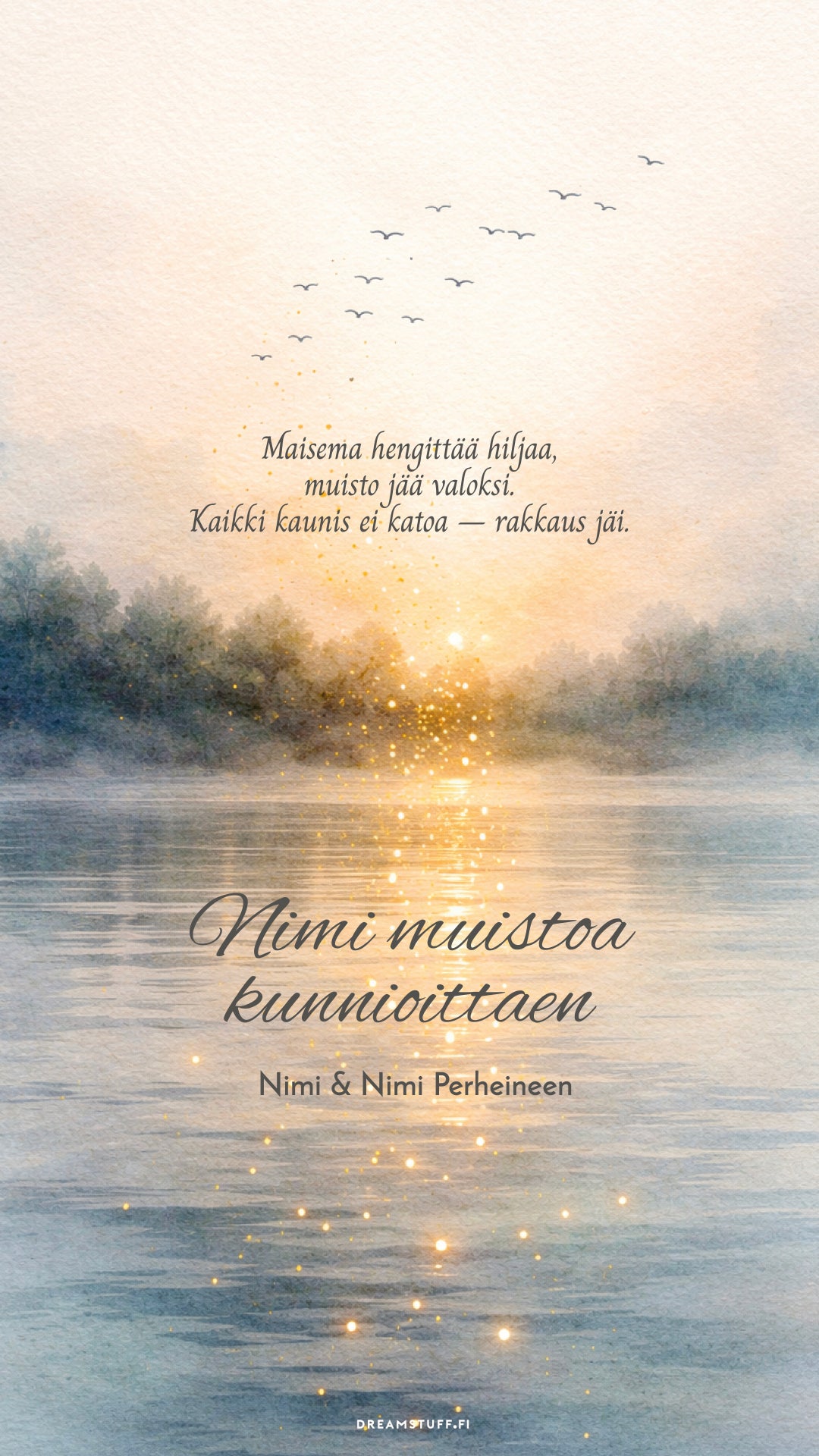 Digital Graduation Invitation - Balloons