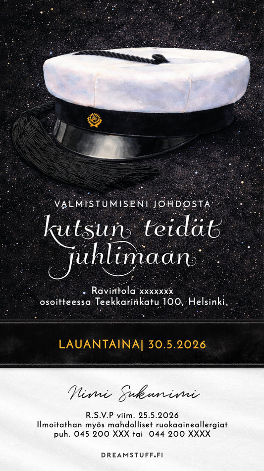 Digital examensinbjudan - Fluga