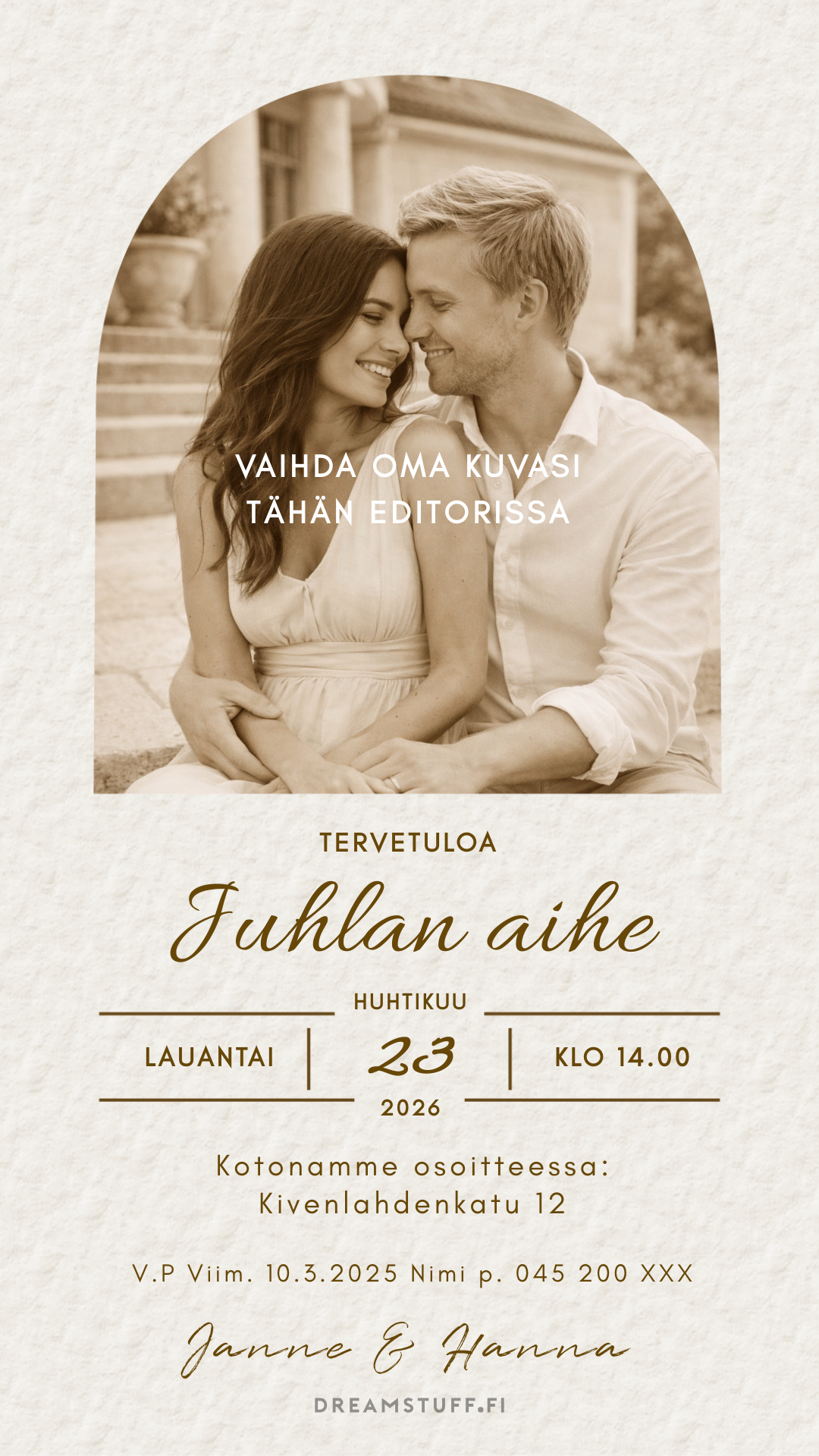 Digital invitations - Baptism / name day