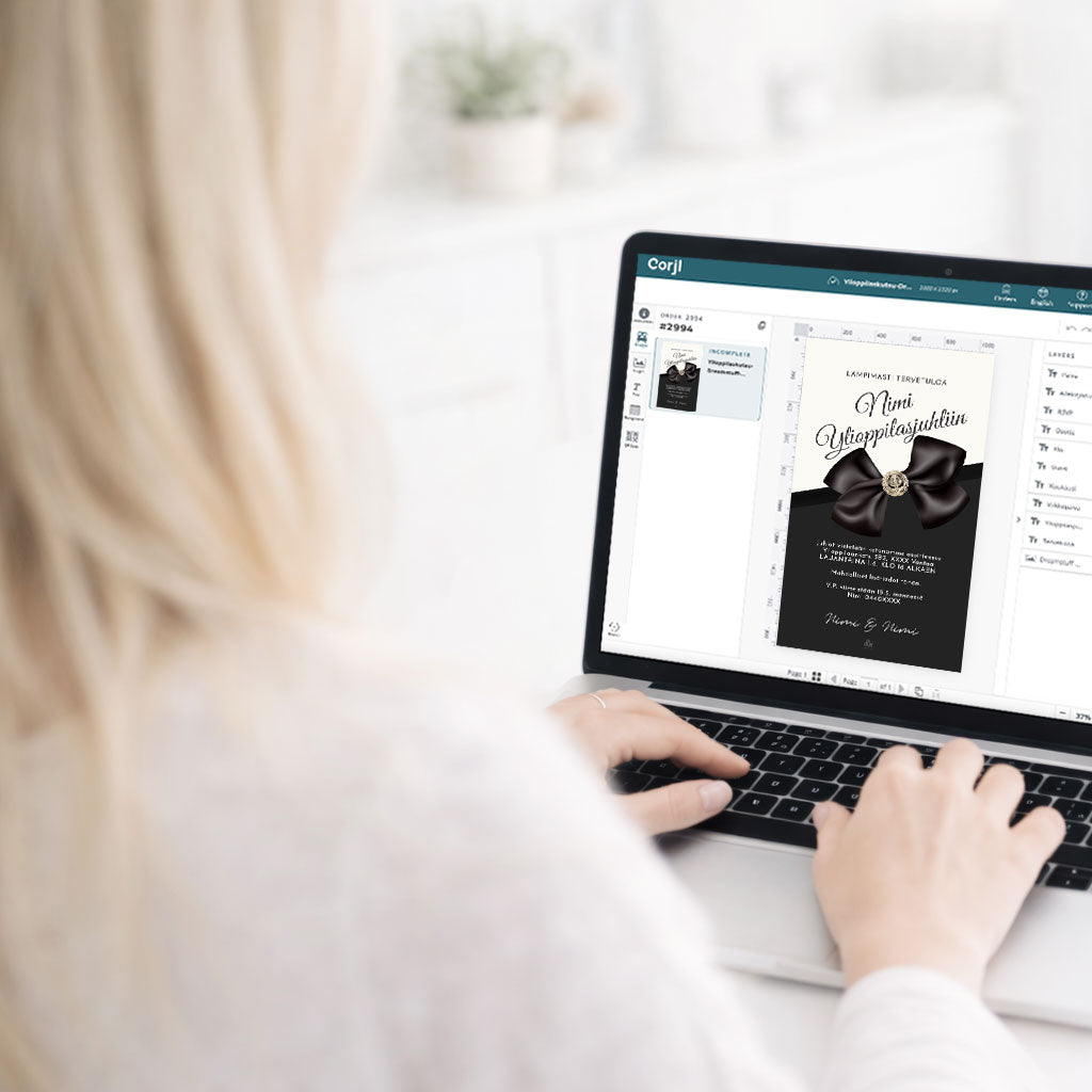 Digital examensinbjudan - Fluga