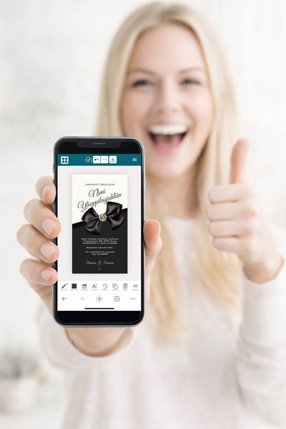 Digital examensinbjudan - Fluga