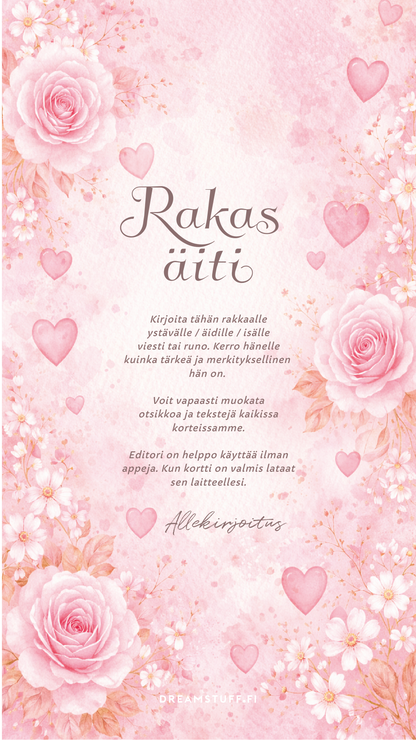 Digitaalinen toivotus - Runo ystävälle