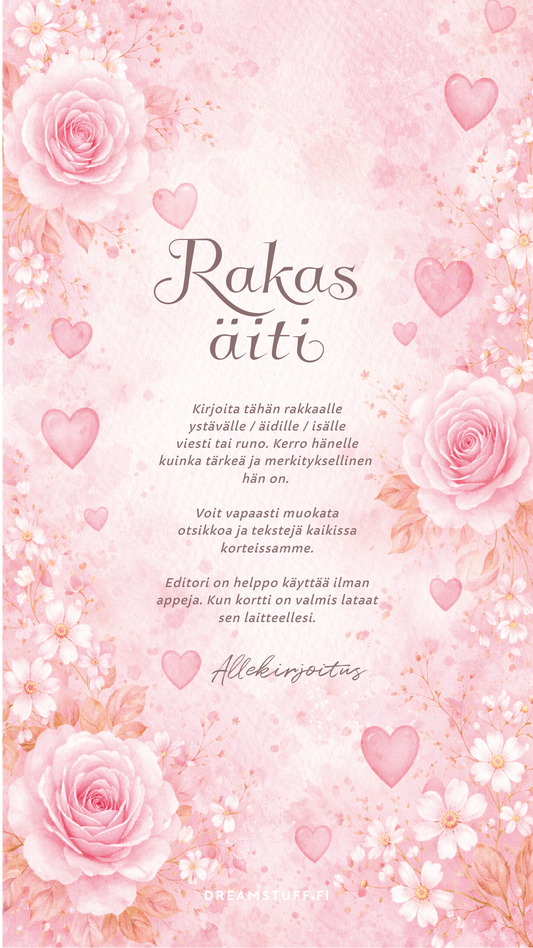 Digitaalinen toivotus - Runo ystävälle