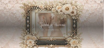 Digitaalinen save the date, kutsu & hääsivusto - Pitsi