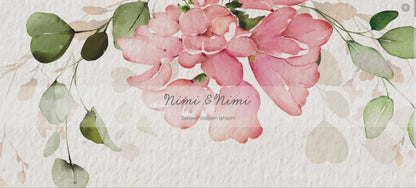 Digitaalinen save the date, kutsu & hääsivusto - Prinsessa