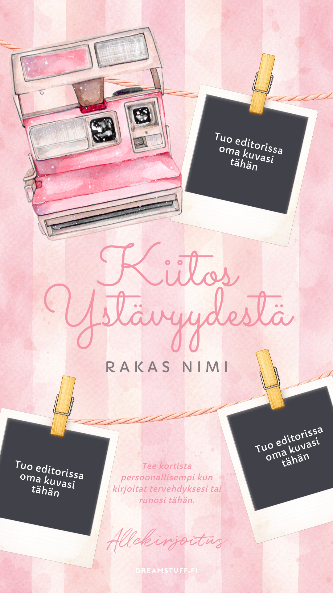 Digital graduation invitation - Cake