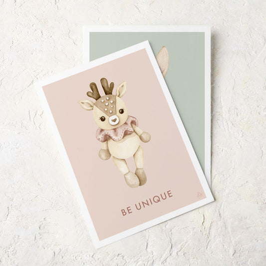 Boho eläinpoikaset - Pikkujuliste-setti