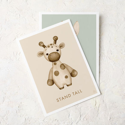 Boho baby animals set - Print it yourself