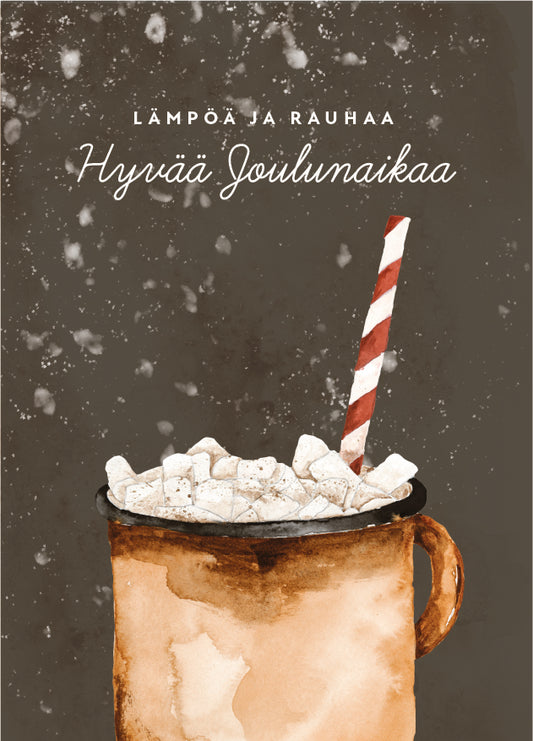 Joulukortti - Kaakao