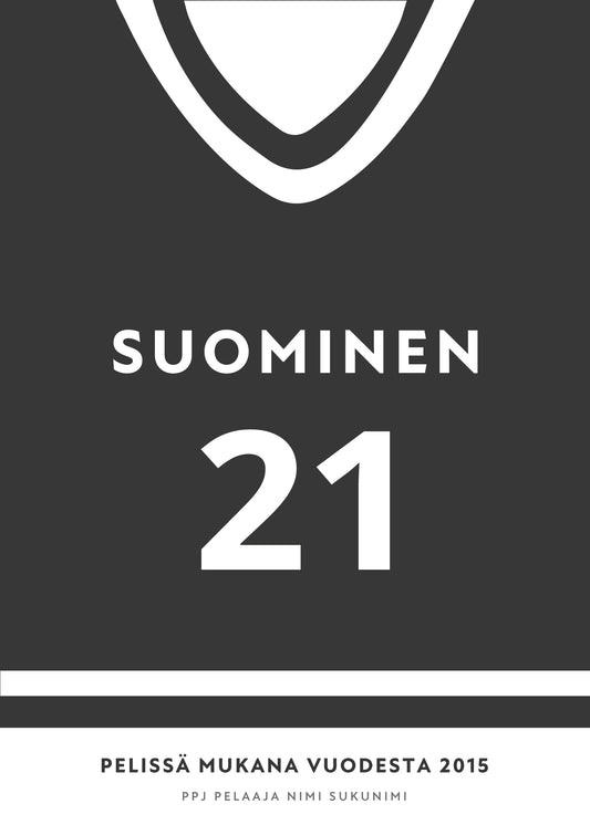 Game jersey - Poster